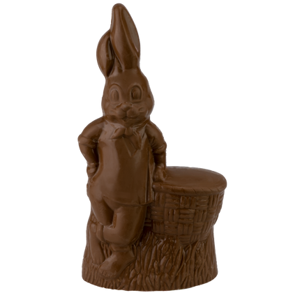 Hare with Basket 700 gr in Cellophane